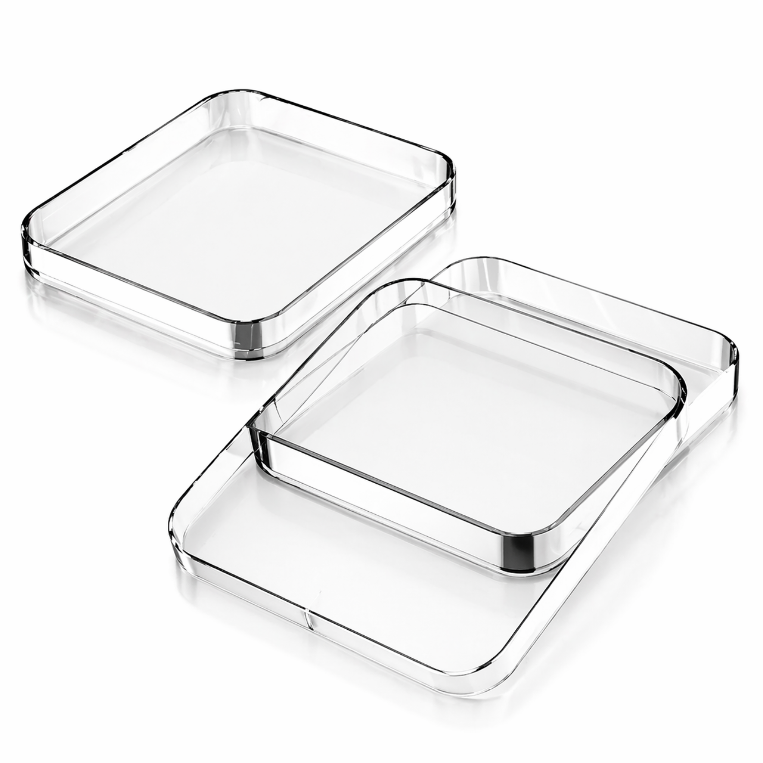 Obrazek Płytka kwadratowa 125 x 125/4 H=15mm aseptyczna (z wentylacją) op. 14 szt.