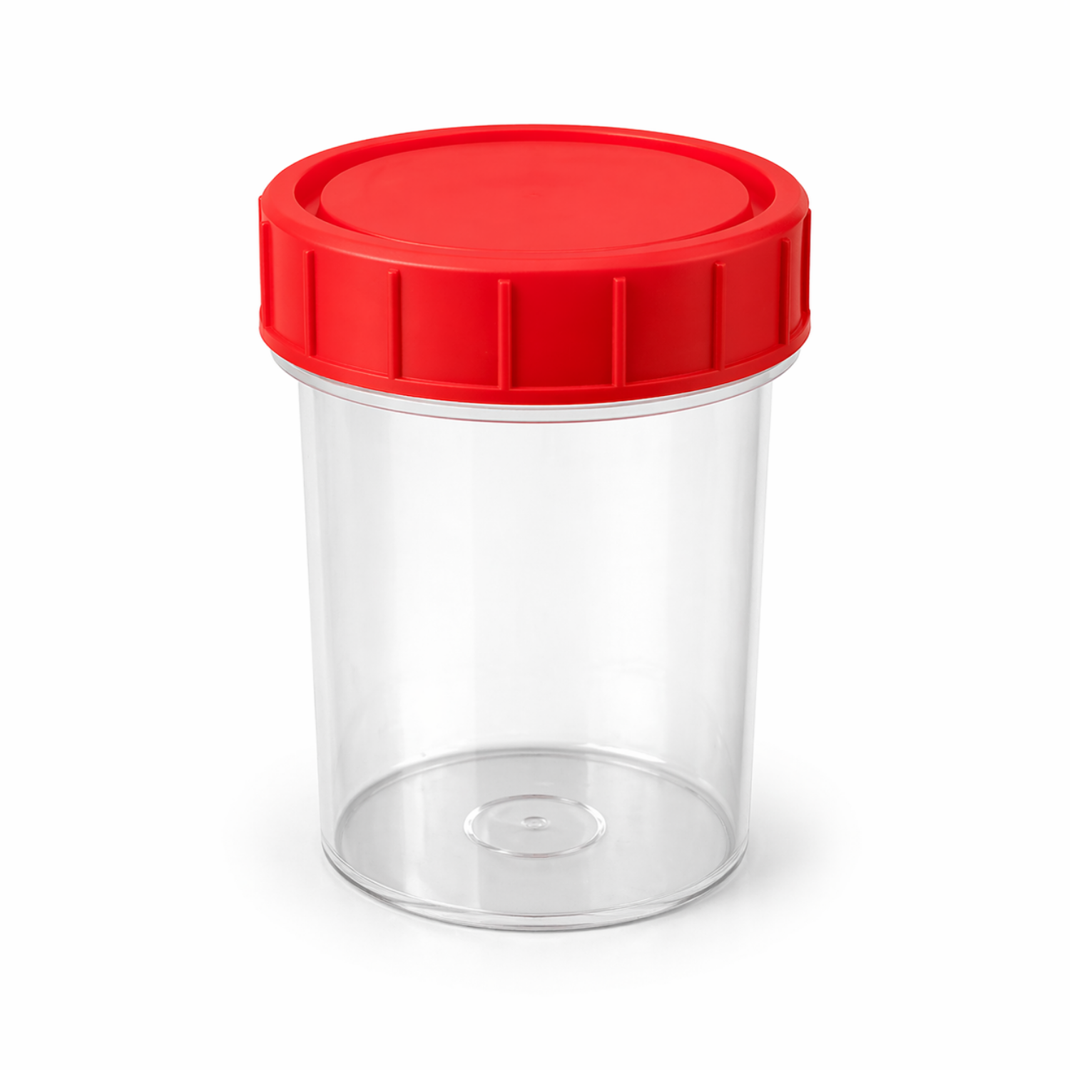 Obrazek Kubek 180 ml z nakrętką – nakrętka nakręcona, sterylny R PROSTY op. 100 szt.