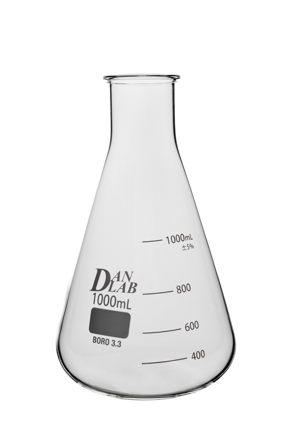 Obrazek Kolba Erlenmeyera wąska szyja 1000 ml