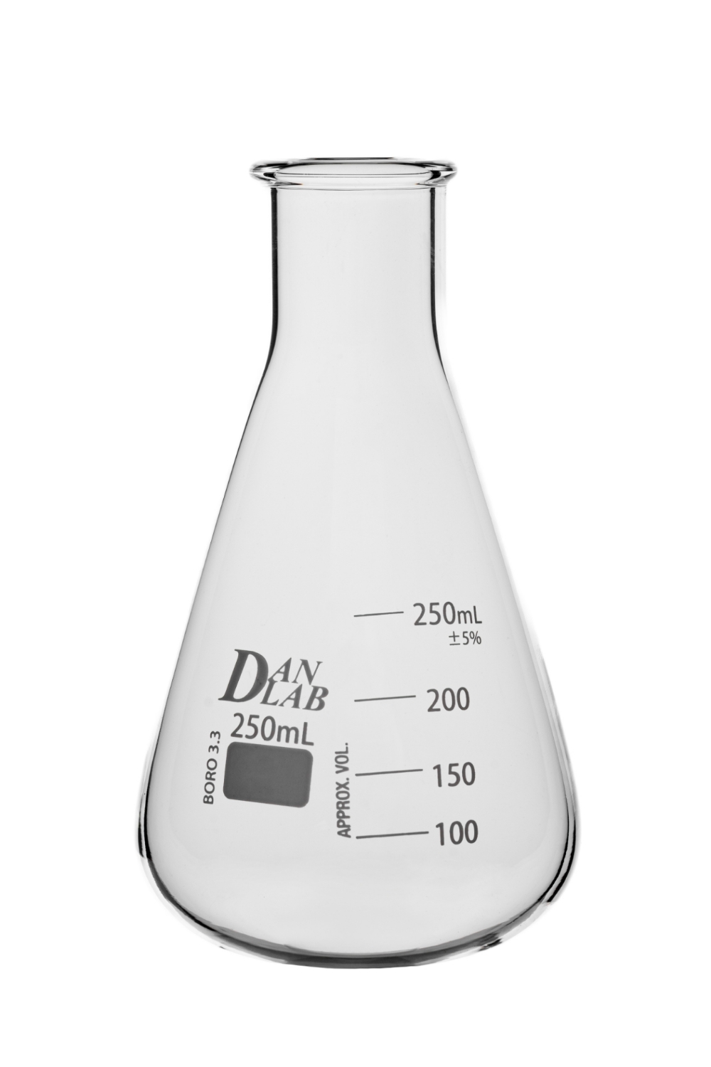 Obrazek Kolba Erlenmeyera wąska szyja   250 ml
