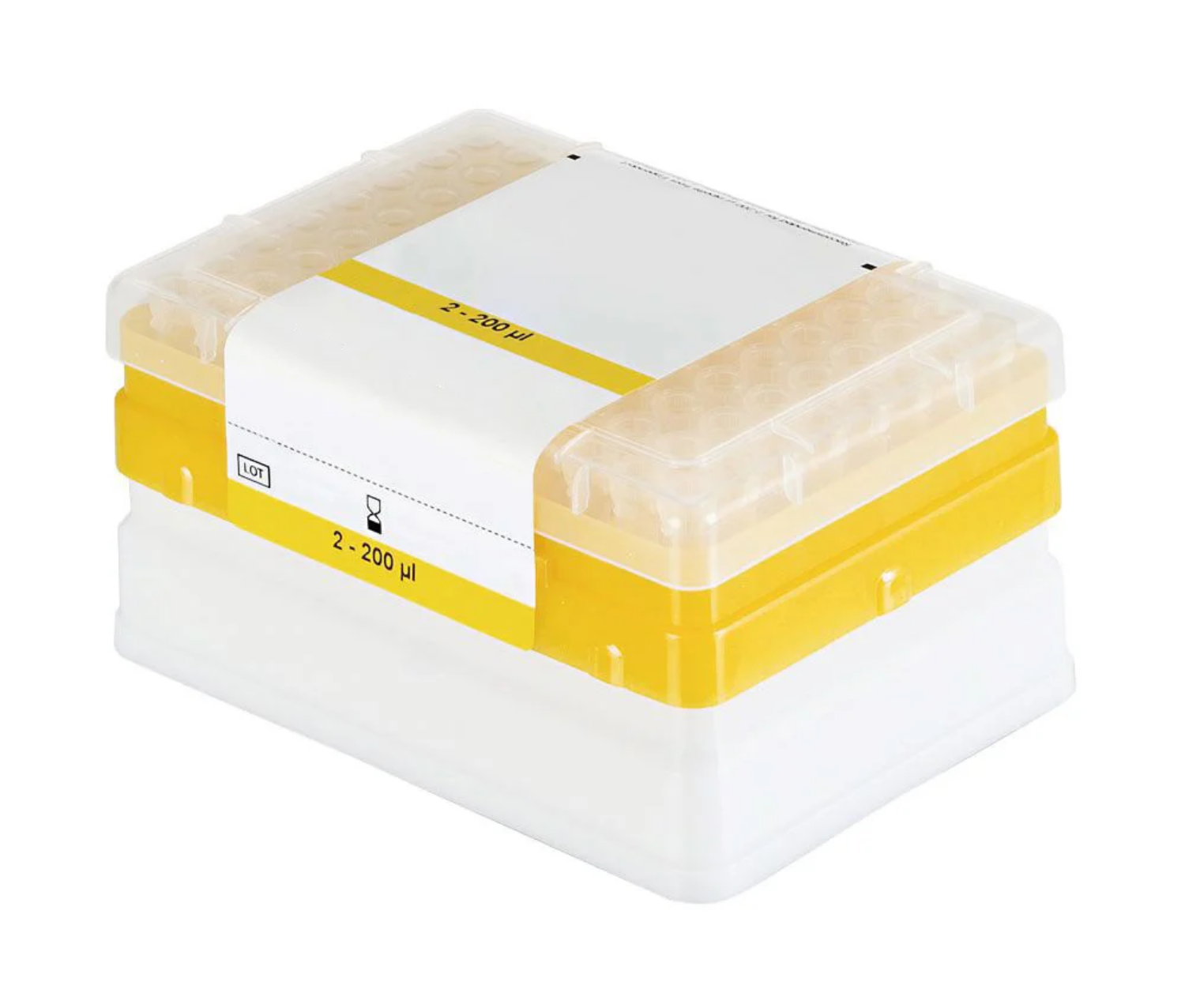 Obrazek Końcówki filtrujące do pipet, 200 µl - pudełko (1920 szt.)