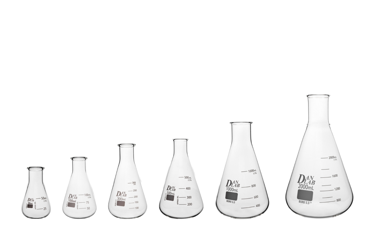 Obrazek Kolba Erlenmeyera wąska szyja     50 ml