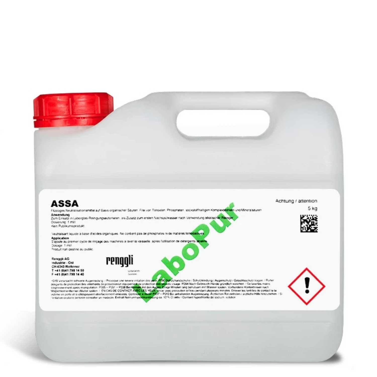 Obrazek Detergent neutralizujący LABOPUR ASSA 5 kg
