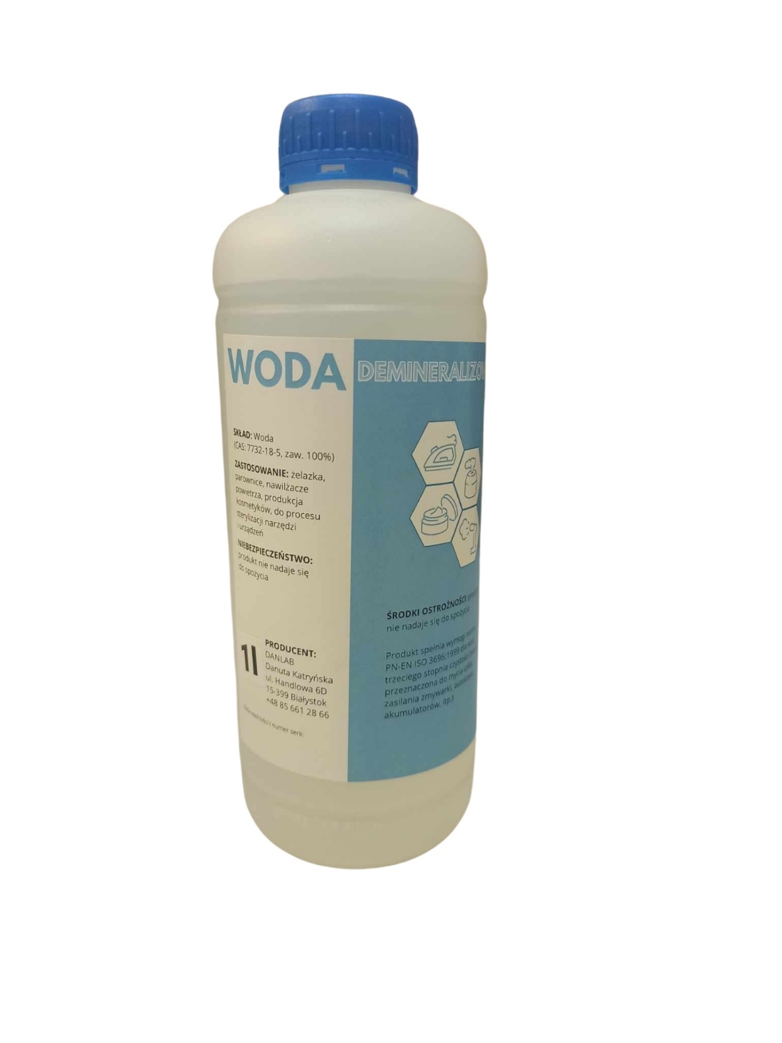 Obrazek Woda demineralizowana 1 L