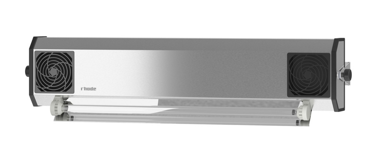 Obrazek INOX - lampa bakteriobójcza UV-C dwufunkcyjna (model 101)