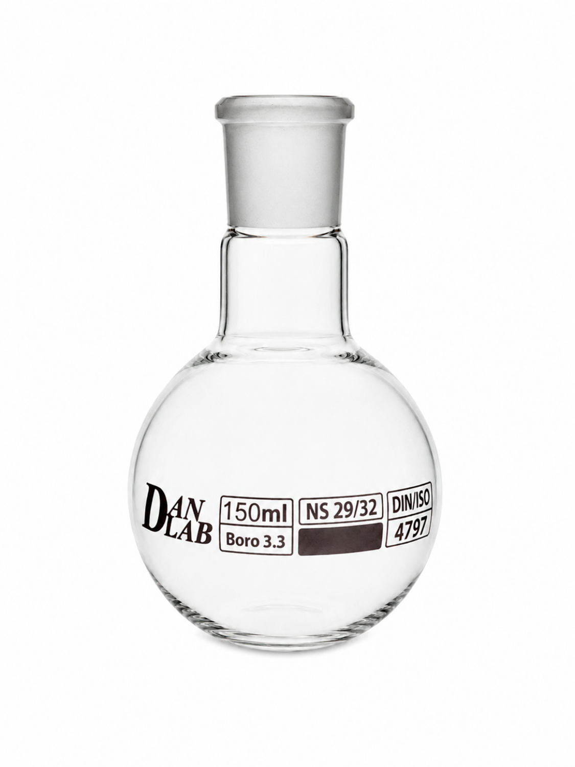 Obrazek Kolba płaskodenna   150 ml ze szlifem 29/32