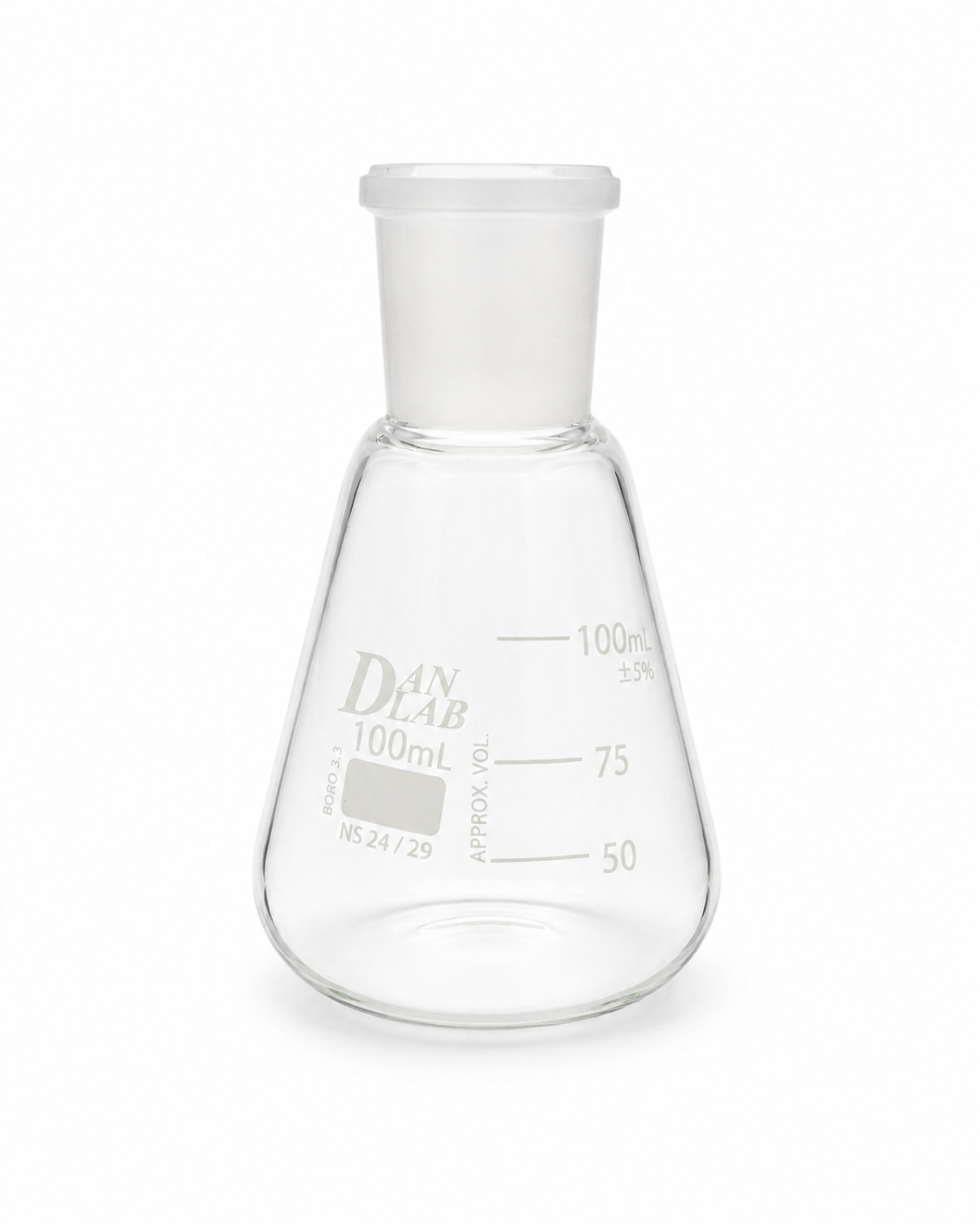 Obrazek Kolba Erlenmeyera 100 ml ze szlifem 24/29