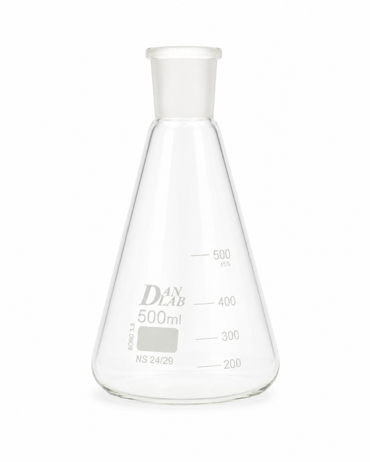 Obrazek Kolba Erlenmeyera 500 ml ze szlifem 24/29