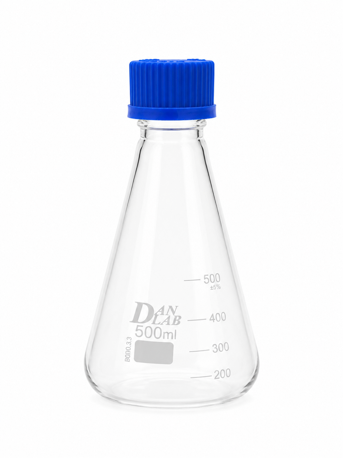 Obrazek Kolba Erlenmeyera z zakrętką 500 ml
