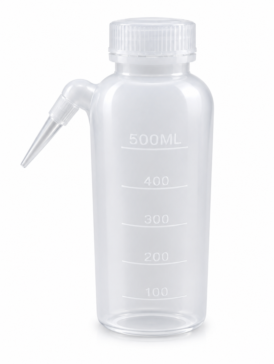 Obrazek Tryskawka laboratoryjna z formowaną rurką dozującą 500 ml 