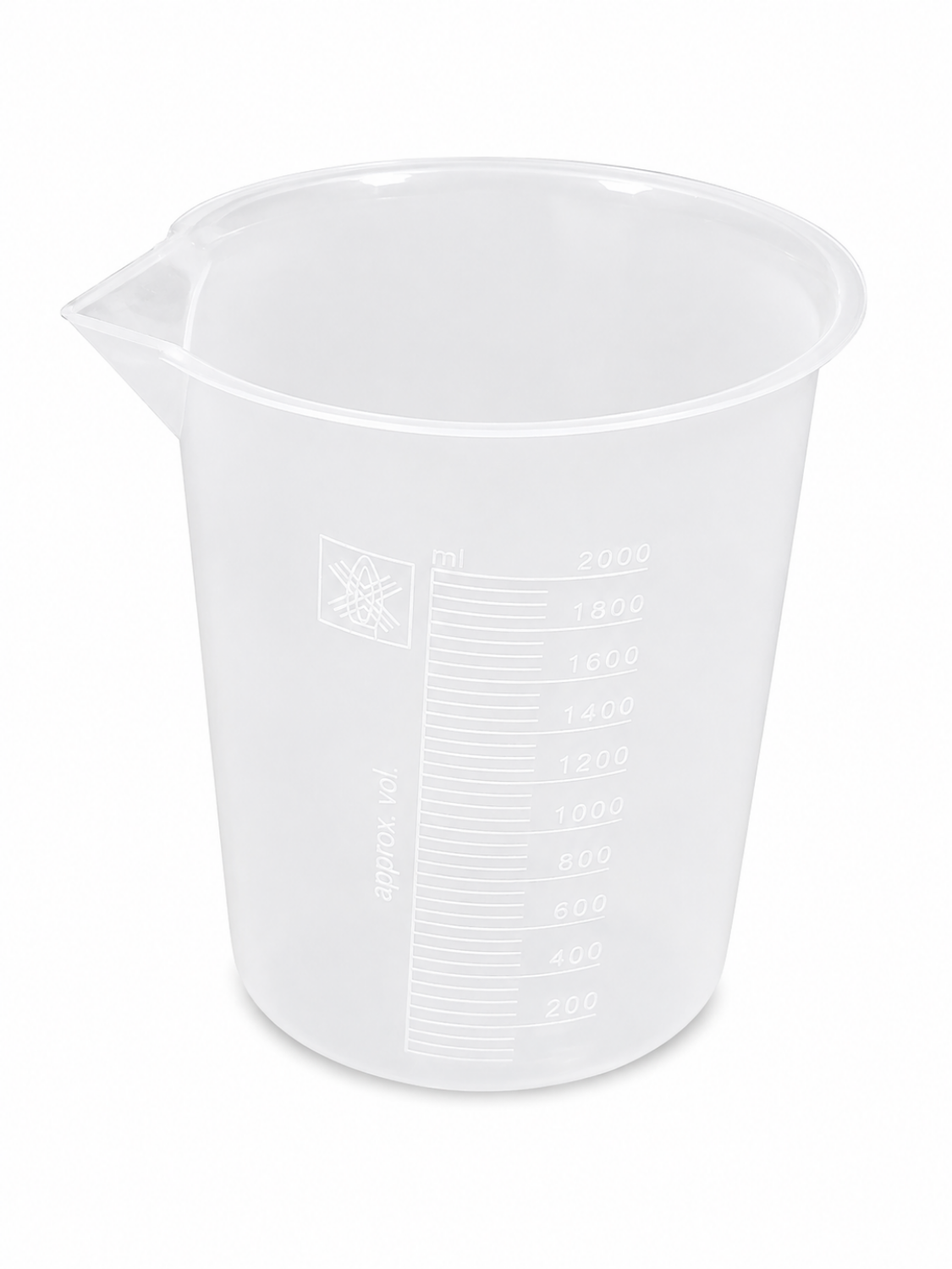 Obrazek Zlewka PP z wylewem 2000 ml