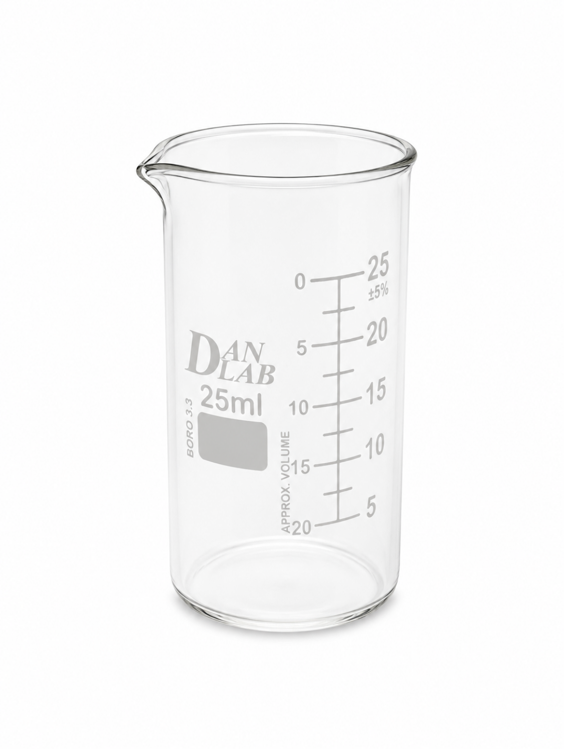 Obrazek Zlewka wysoka z wylewem 25 ml 