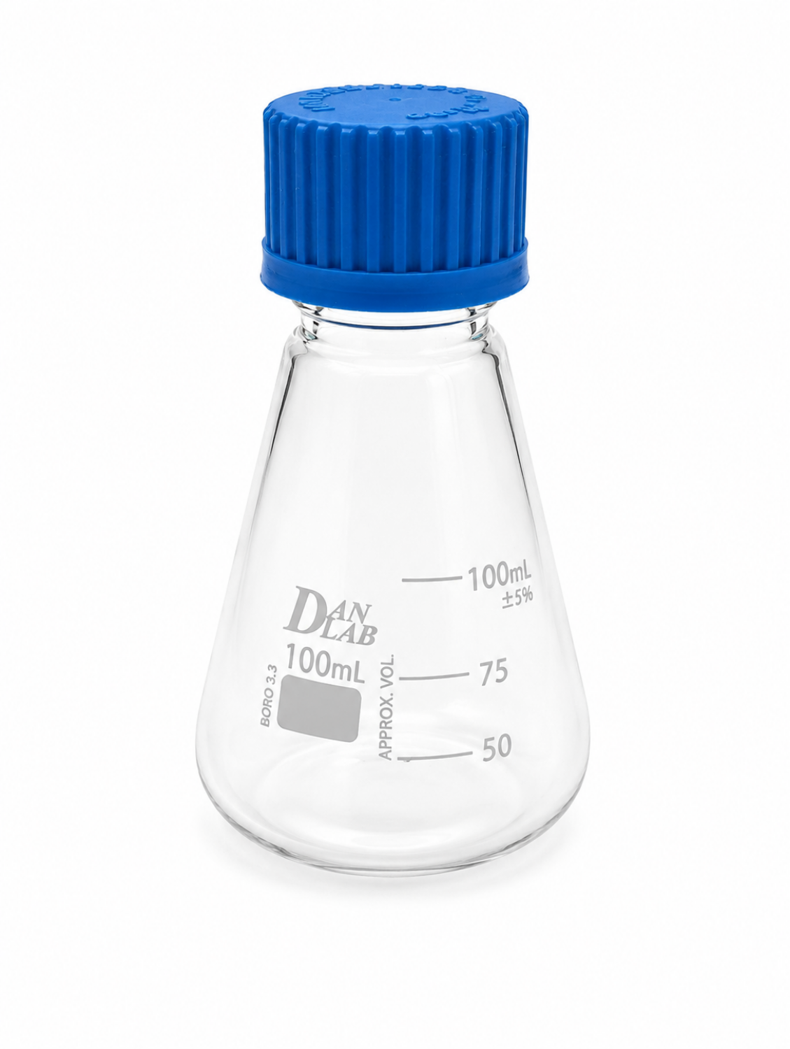 Obrazek Kolba Erlenmeyera z zakrętką 100 ml