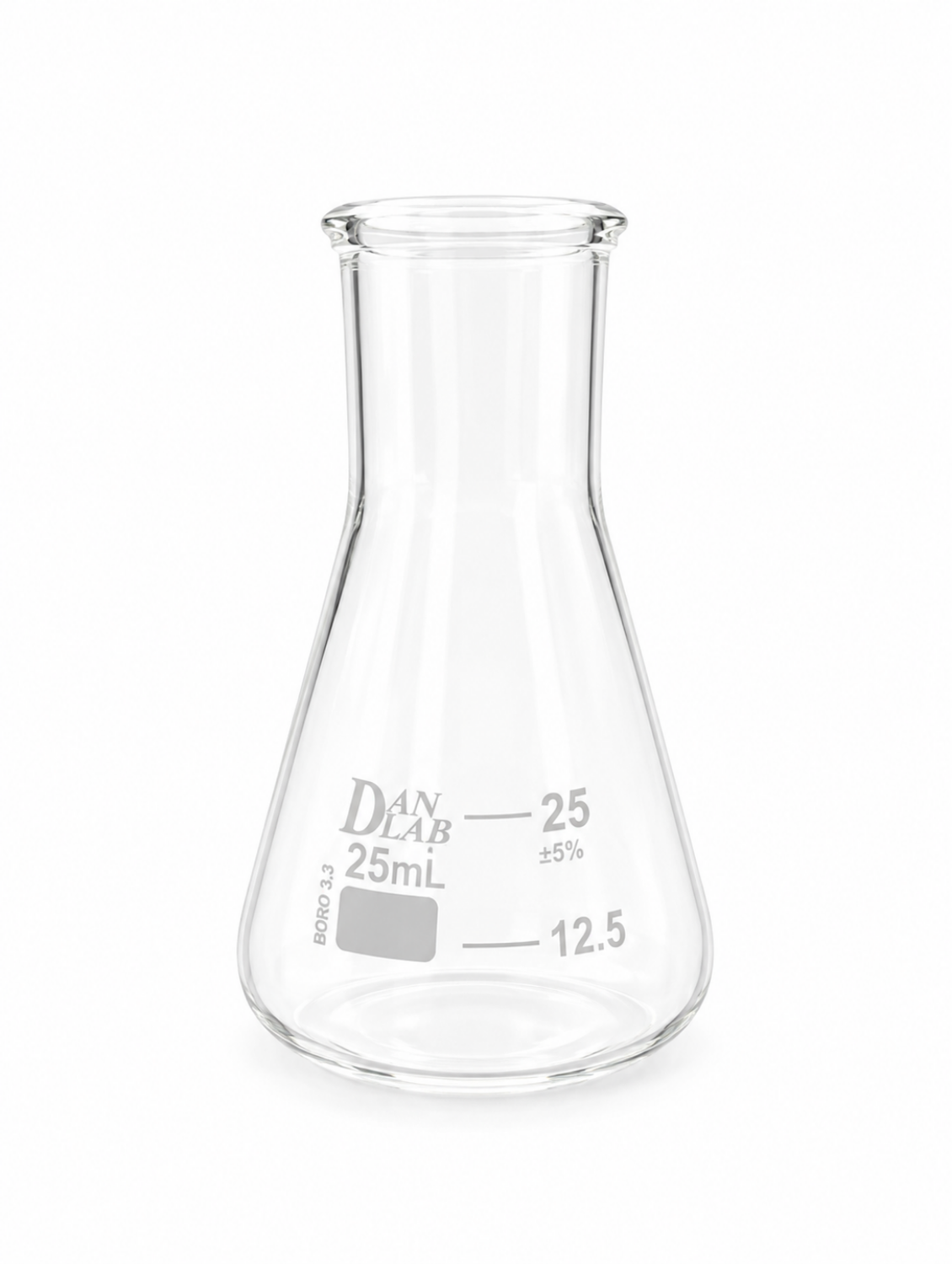 Obrazek Kolba Erlenmeyera z wąską szyją 25 ml 
