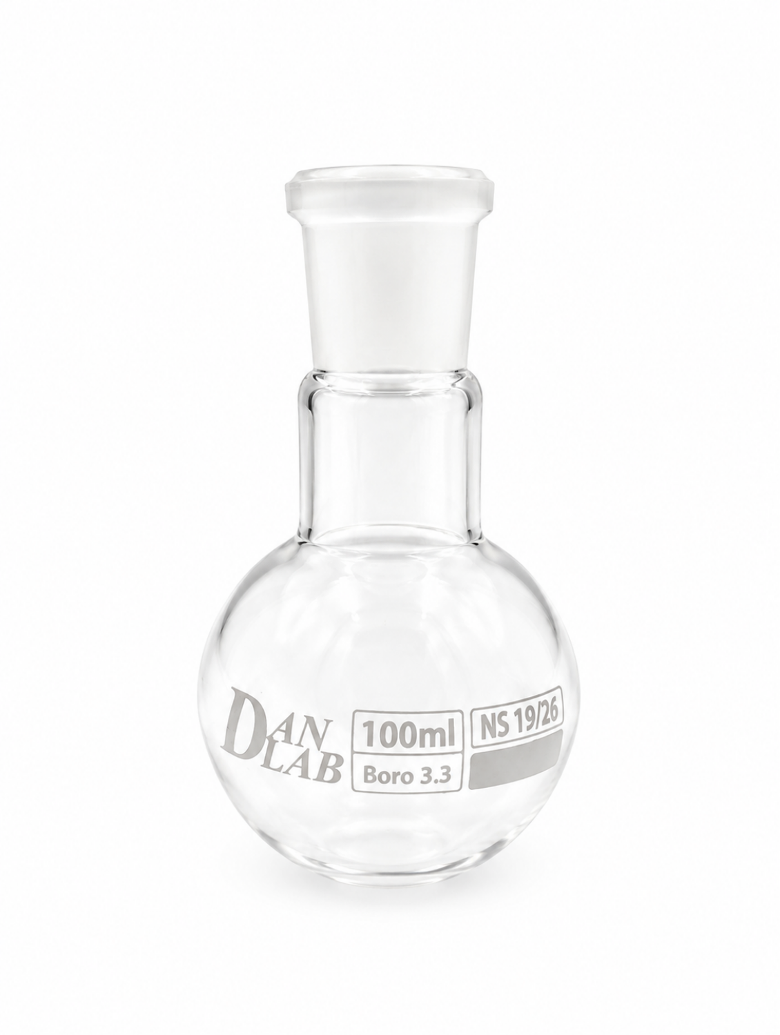 Obrazek Kolba okrągłodenna 100 ml ze szlifem 19/26
