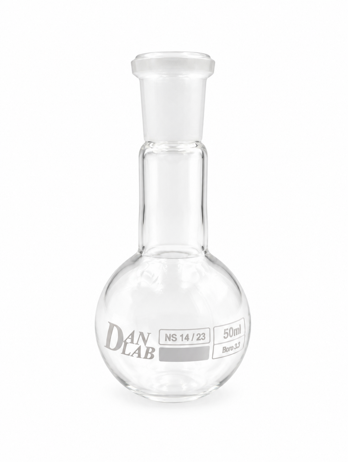 Obrazek Kolba okrągłodenna 50 ml ze szlifem 14/23