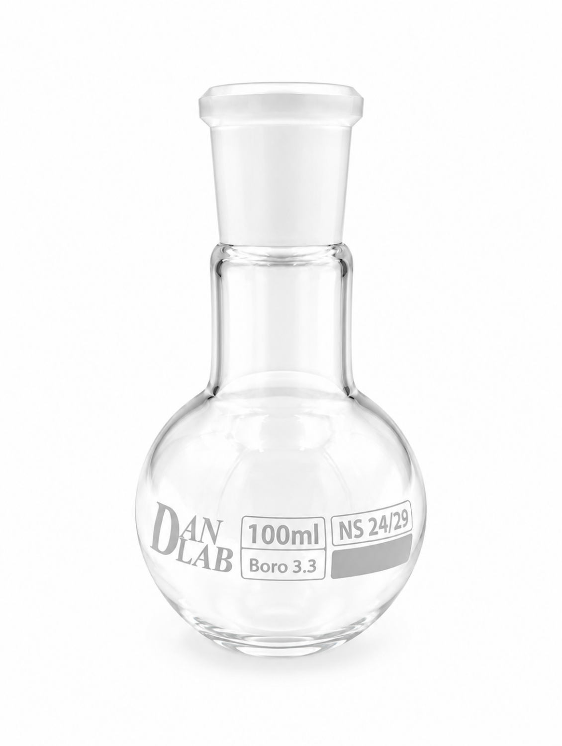 Obrazek Kolba płaskodenna 100 ml ze szlifem 24/29