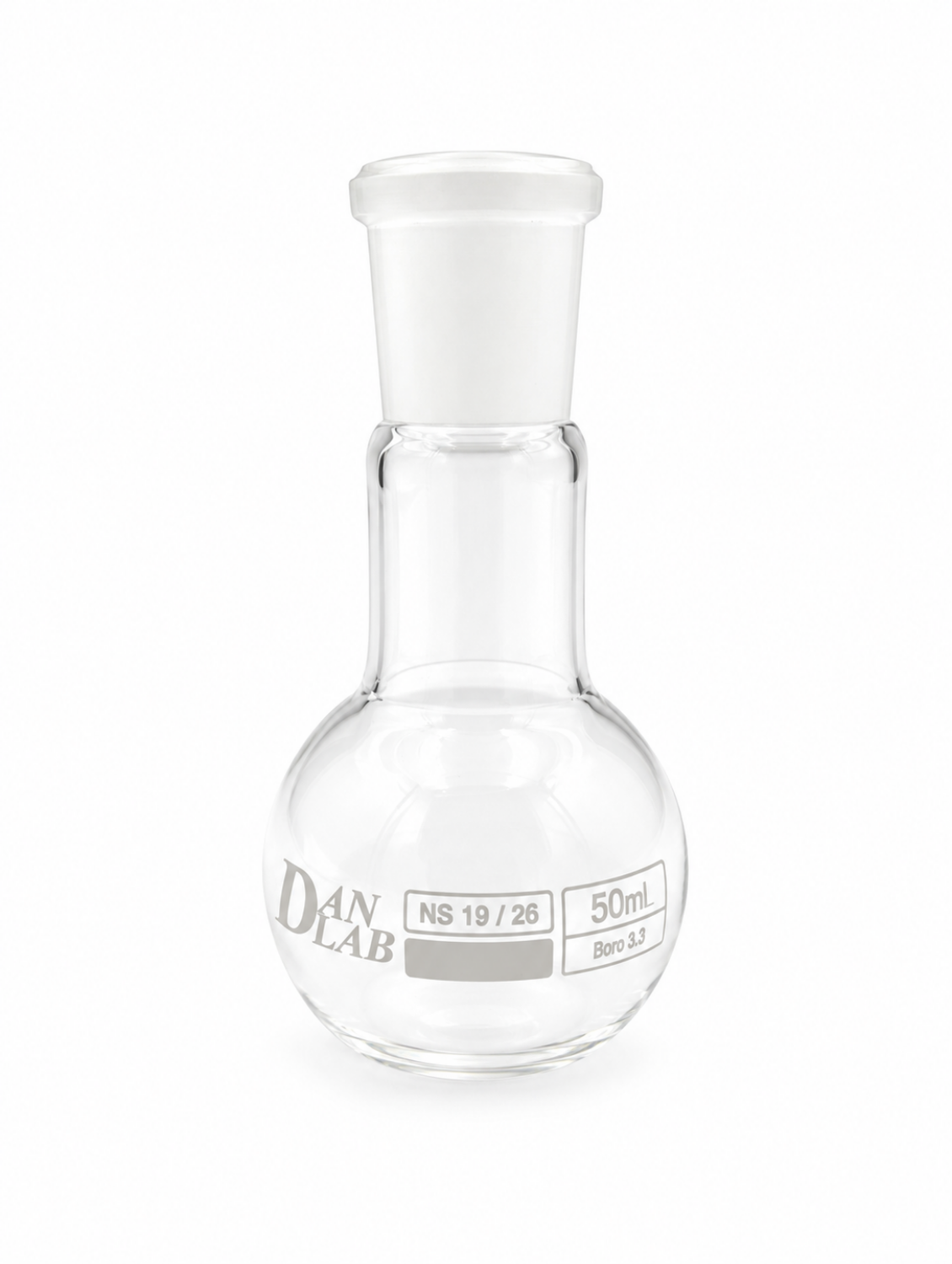 Obrazek Kolba płaskodenna 50 ml ze szlifem 19/26