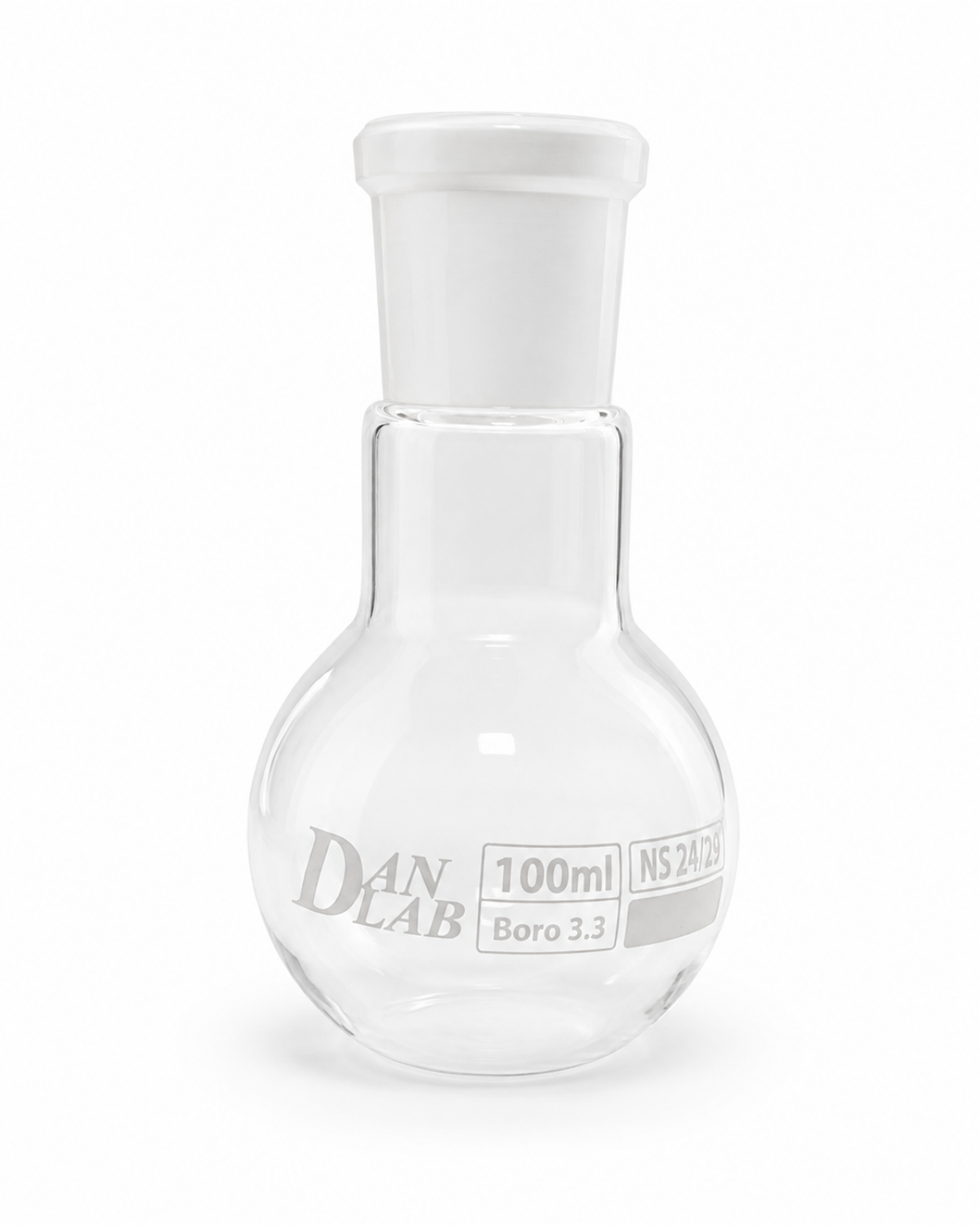 Obrazek Kolba okrągłodenna 100 ml ze szlifem 24/29