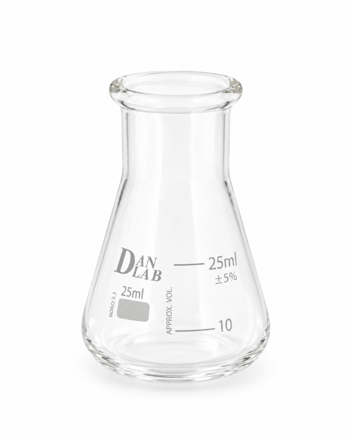 Obrazek Kolba Erlenmeyera z szeroką szyją 25 ml