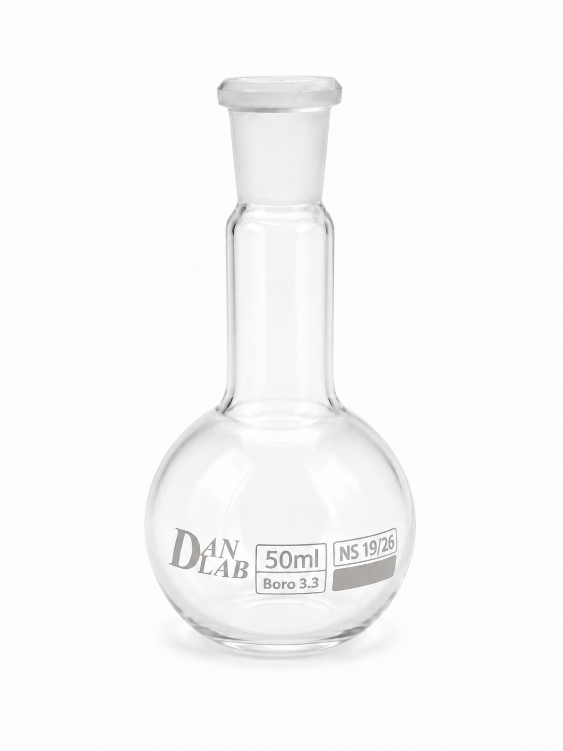 Obrazek Kolba okrągłodenna 50 ml ze szlifem 19/26