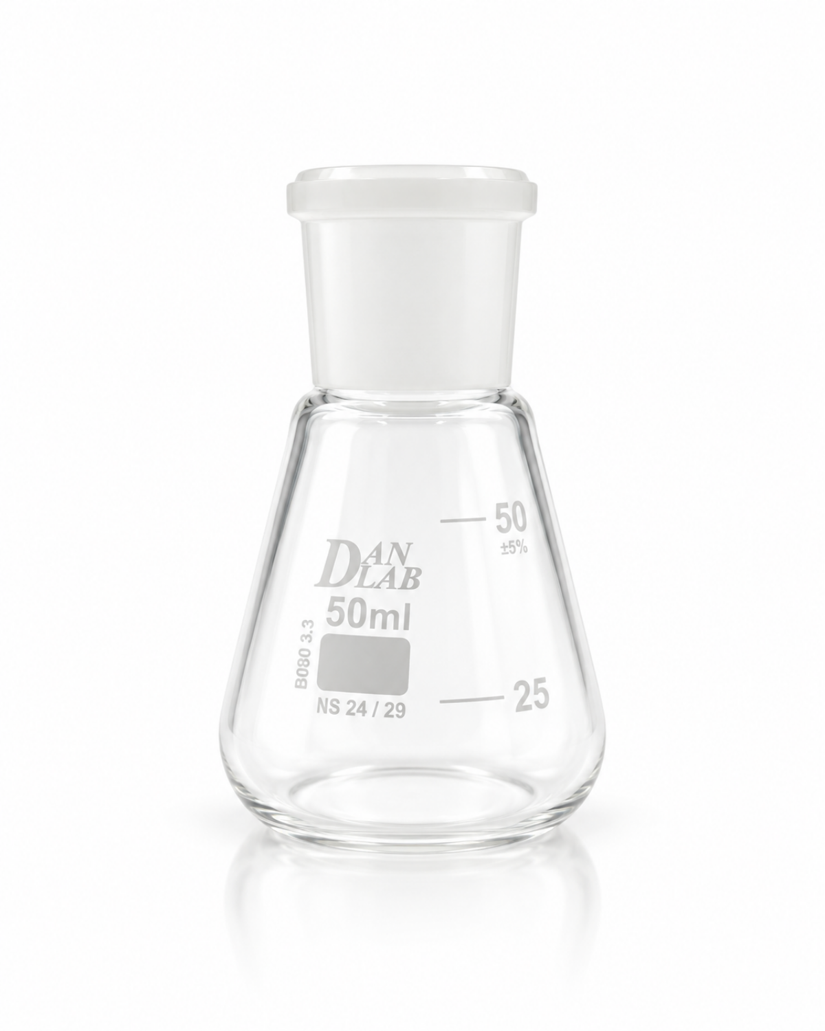Obrazek Kolba Erlenmeyera 50 ml ze szlifem 24/29